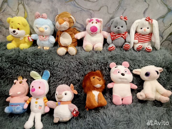 Мягкие игрушки новые