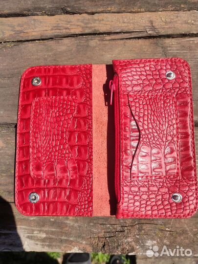 Кошелек женский кожаный ручной работы