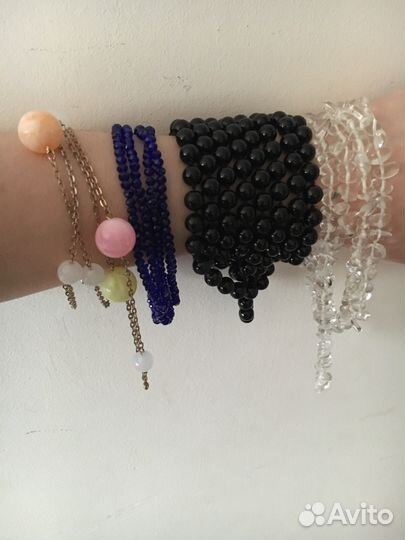 Браслеты, бусы, серьги