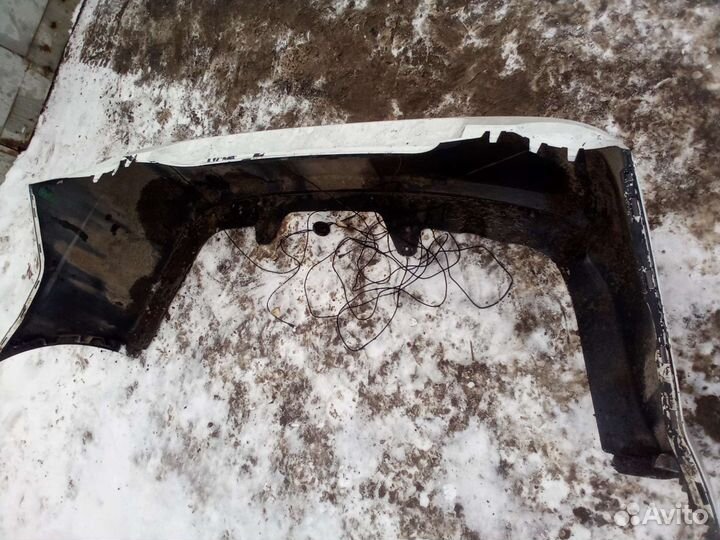 Chevrolet aveo т300 бампер задний оригинал