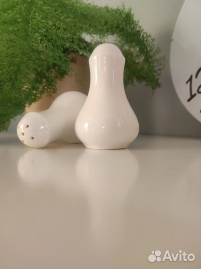 Солонка и перечница керамика,в наличии 23 пары