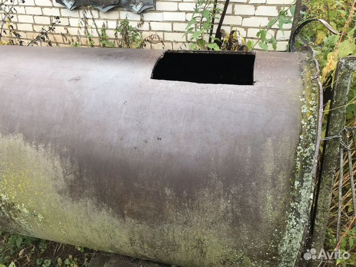 Емкость для воды. Труба