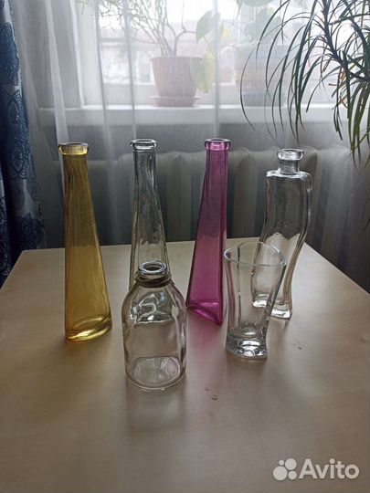 Ваза для цветов стекло