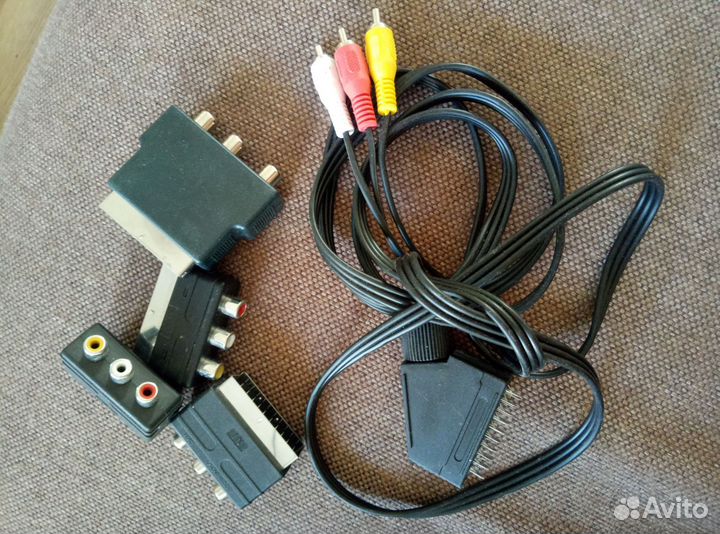 Переходник Scart - 3RCA