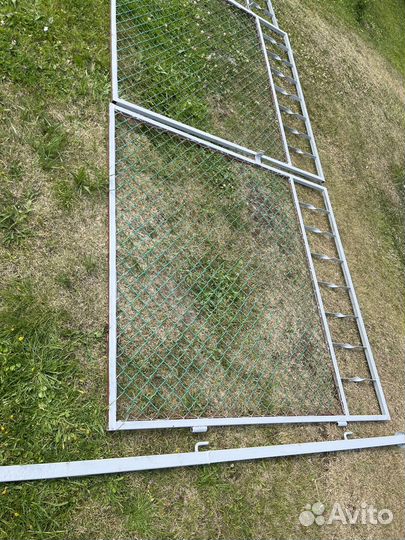 Ворота и калитка бу