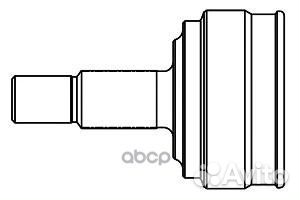 Шрус mitsubishi galant V/space wagon 1.6T-2.0 8