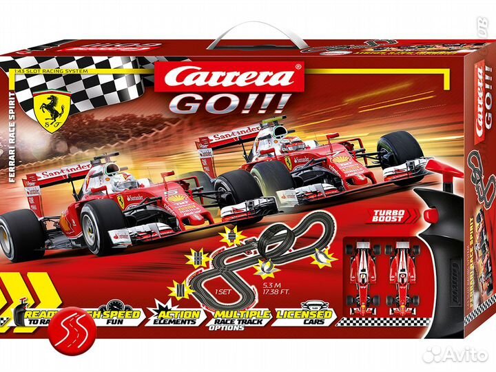 Автотрек Carrera GO Race Spirit