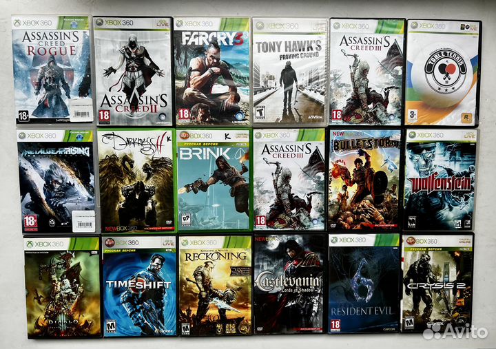 Игры на Дисках Xbox 360 / Xbox Classic (Чипирован)