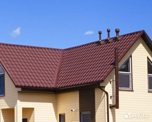 Металлочерепица Grand Line Kamea, 0,45 Drap Zn 140