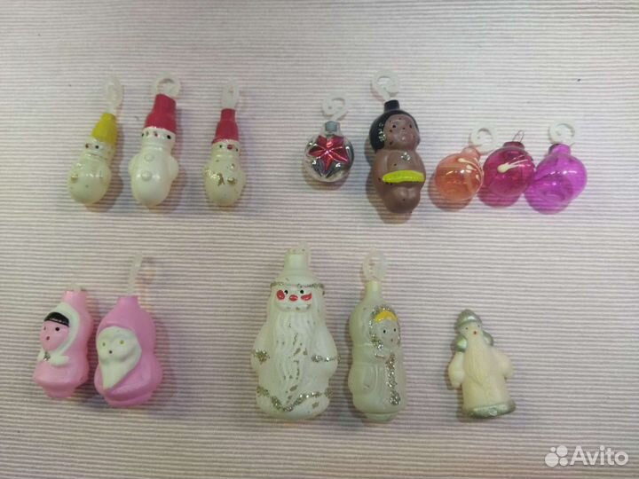 Елочные игрушки СССР