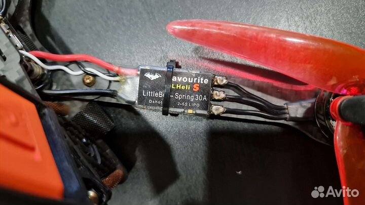 Fpv квадрокоптер дальнолет 7 дюймов