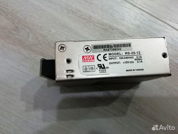 Блок питания 12В - 2.1А RS-25-12