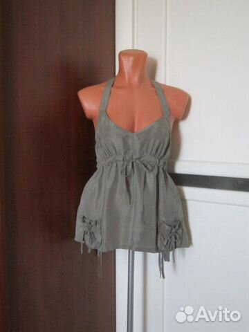 Шелковый топ Ted Baker 44 размер