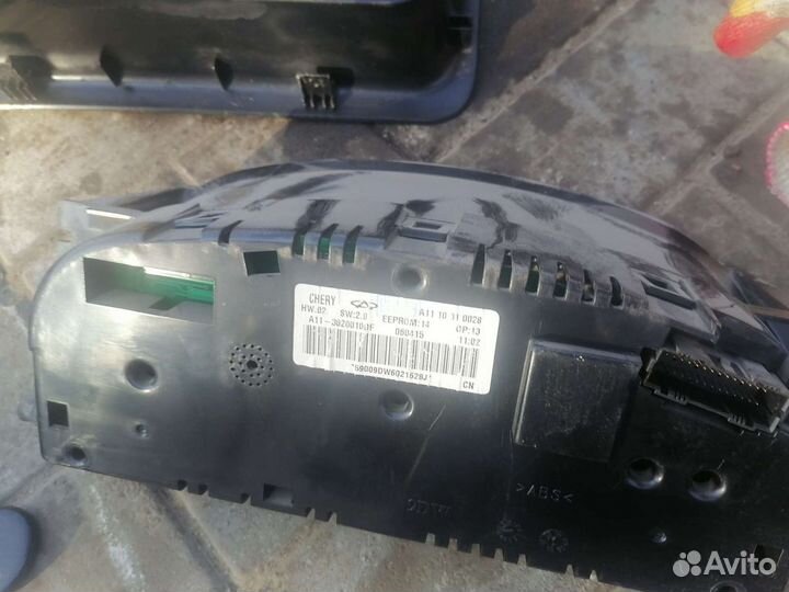 Щиток приборов чери амулет 07г