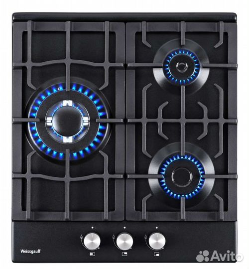 Газовая варочная панель 3 конфорки новая