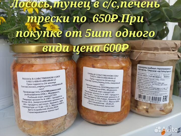 Свежая икра форели и другие дары моря