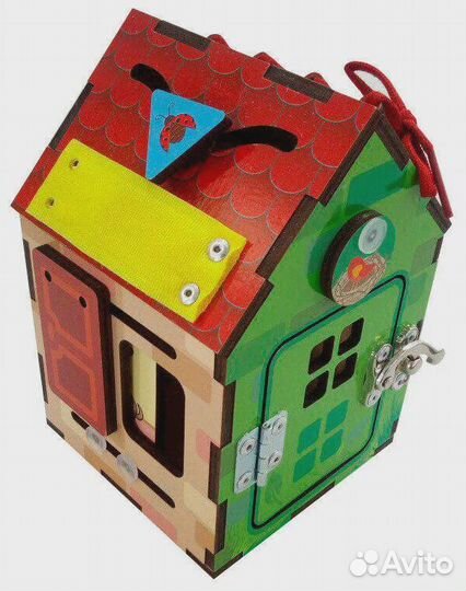 Развивающая игра Бизиборд домик