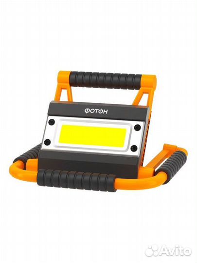 Аккумуляторный светодиодный фонарь-прожектор фотон