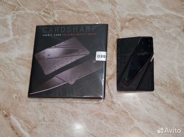 Нож визитка