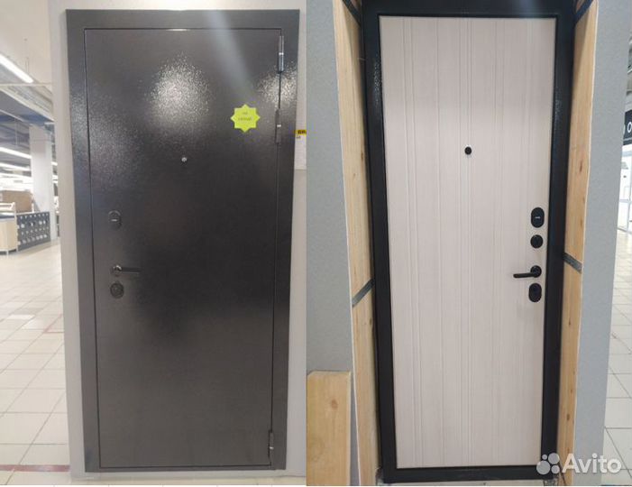 Металлические двери в наличии