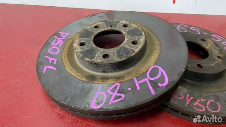 Тормозной диск передний Nissan Fuga PY50 Y50 3.5