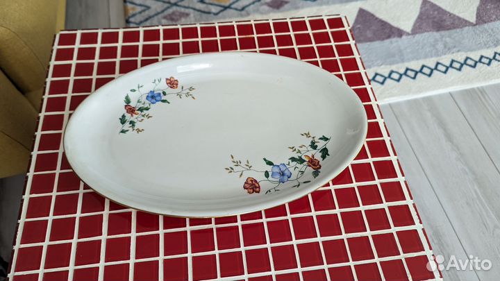 Винтаж блюдце фарфоровое