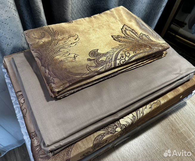 Постельное белье ecotex Евро Сатин Жаккард