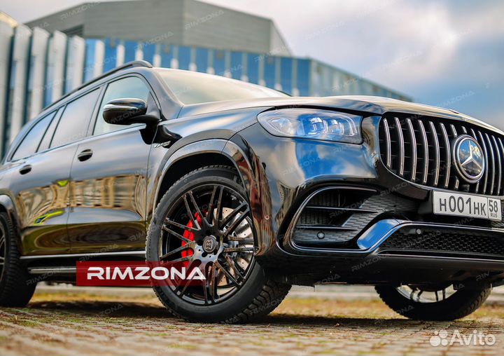 Кованые диски R22 на Mercedes-AMG GLS 63