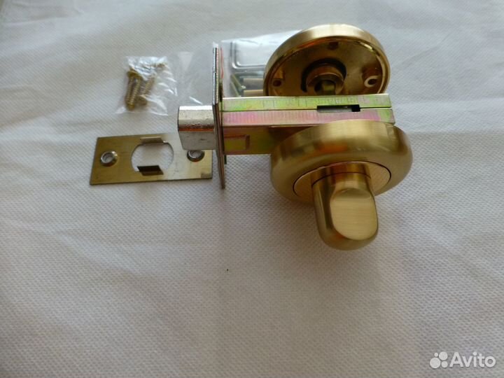 Завертка сантехническая для двери с фиксацией