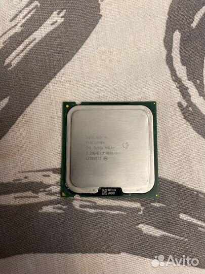 Процессор intel pentium