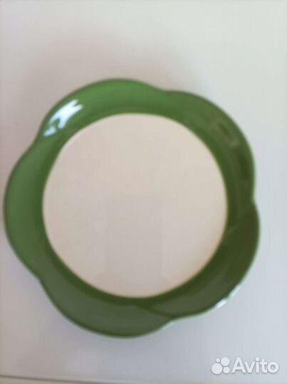 Набор керамических горшков Роза с поддонами