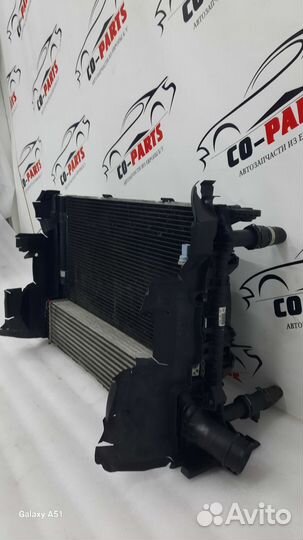 Касета радиаторов Audi a4 b8