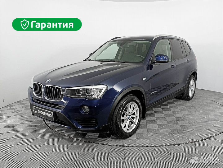 BMW X3 2.0 AT, 2016, 86 520 км