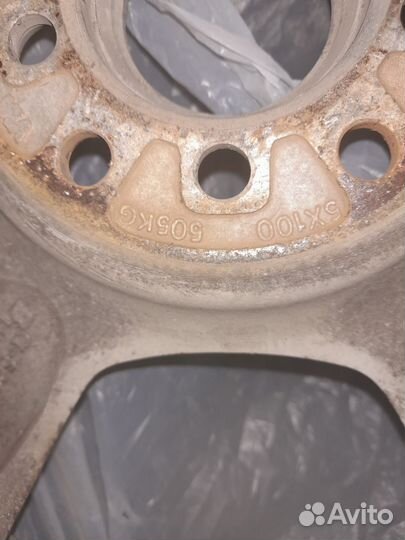 Продам диски с резиной R15