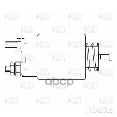 Реле втягивающее hyundai solaris 10/I30 07