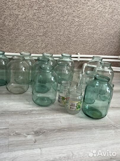 Банки стеклянные