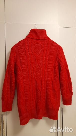 Красный свитер mohito