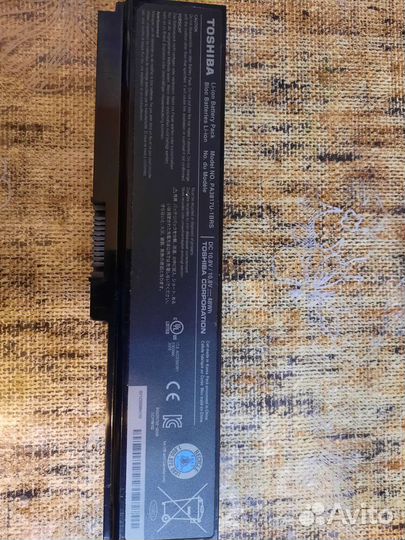 Аккумулятор для ноутбука toshiba