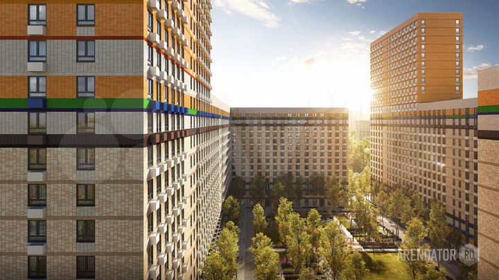 2-к. квартира, 61,1 м², 5/25 эт.