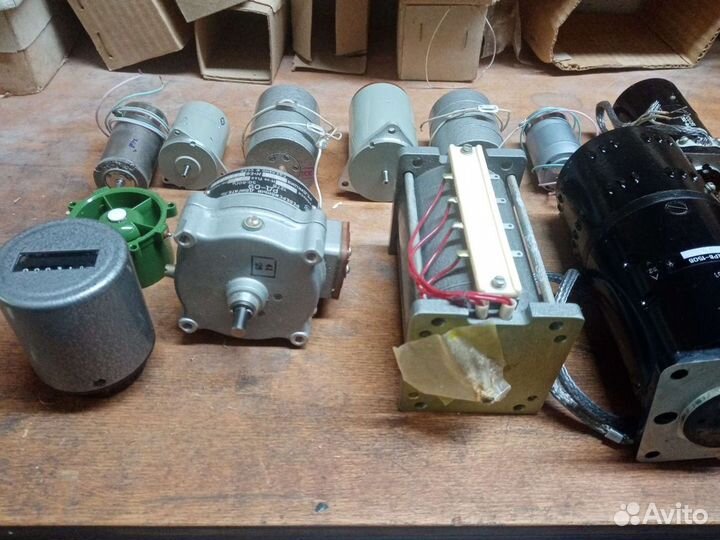 Новые с хранения электродвигатель, счётчики моточа