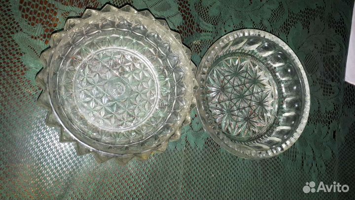 Хрустальная для закуски пиала