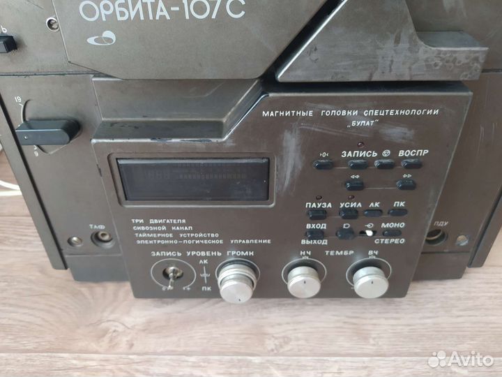 Катушечный магнитофон орбита 107 С