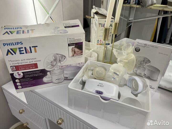 Молокоотсос avent электрический