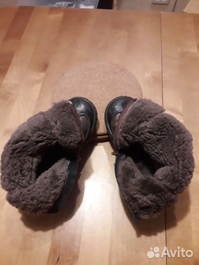 Ботинки зимние детские натуральная кожа