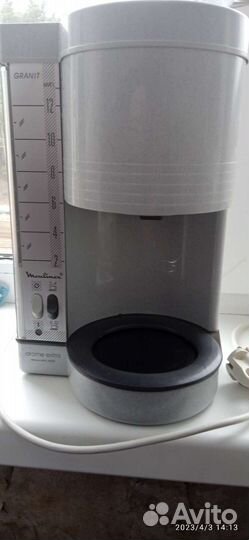 Кофеварка капельная moulinex
