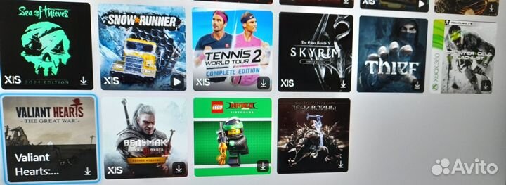 Все Игры Xbox 55 шт (не game pass)