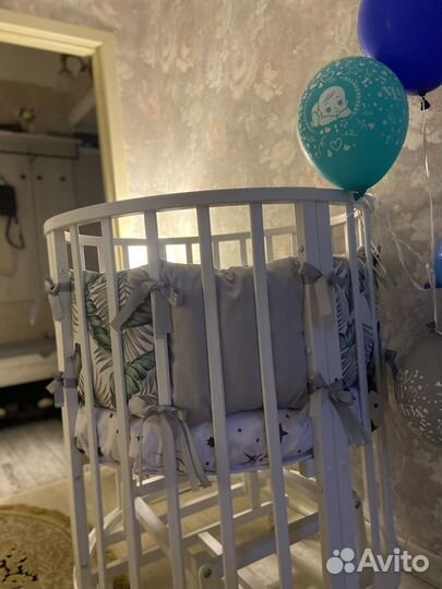 Детская кроватка трансформер