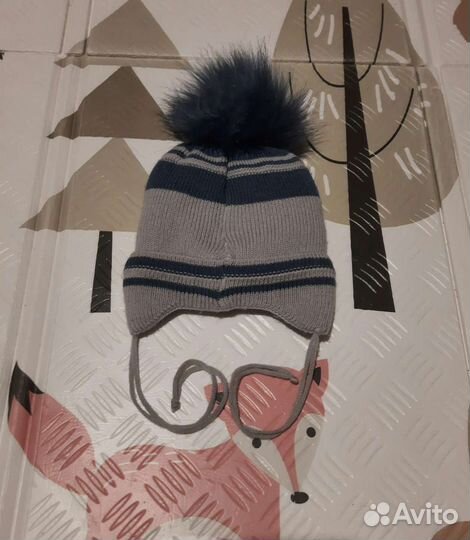 Шапка для мальчика 46-48р