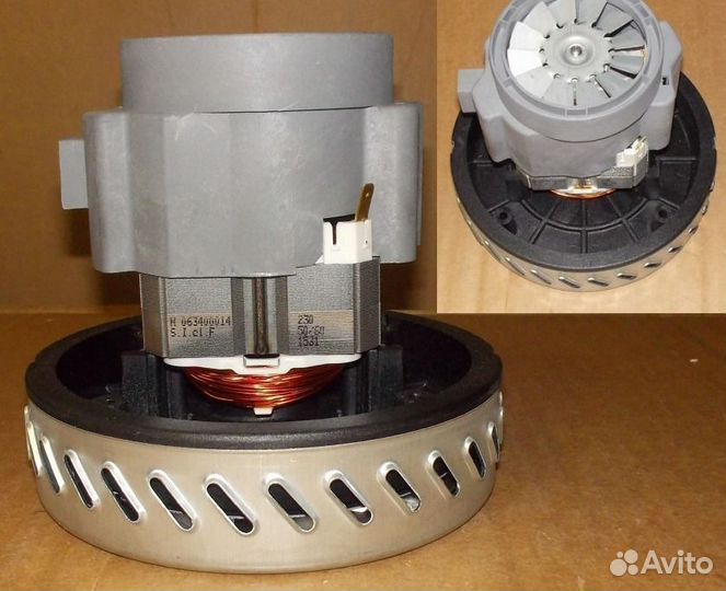Мотор пылесоса 1000w (моющий), H137, h50- (40), D1