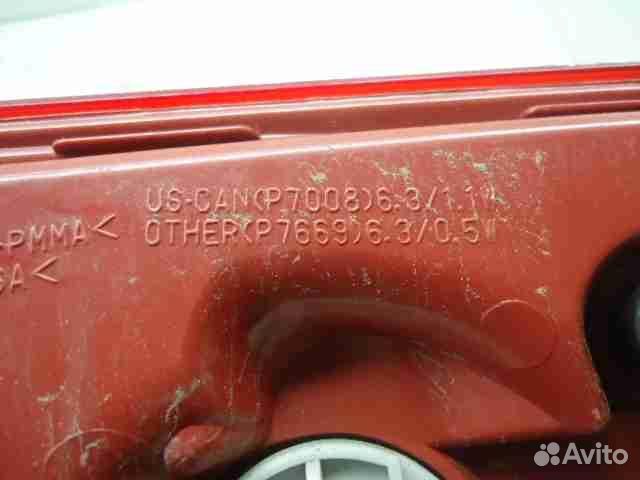 Фонарь задний наружный левый Infiniti EX25/EX35/EX